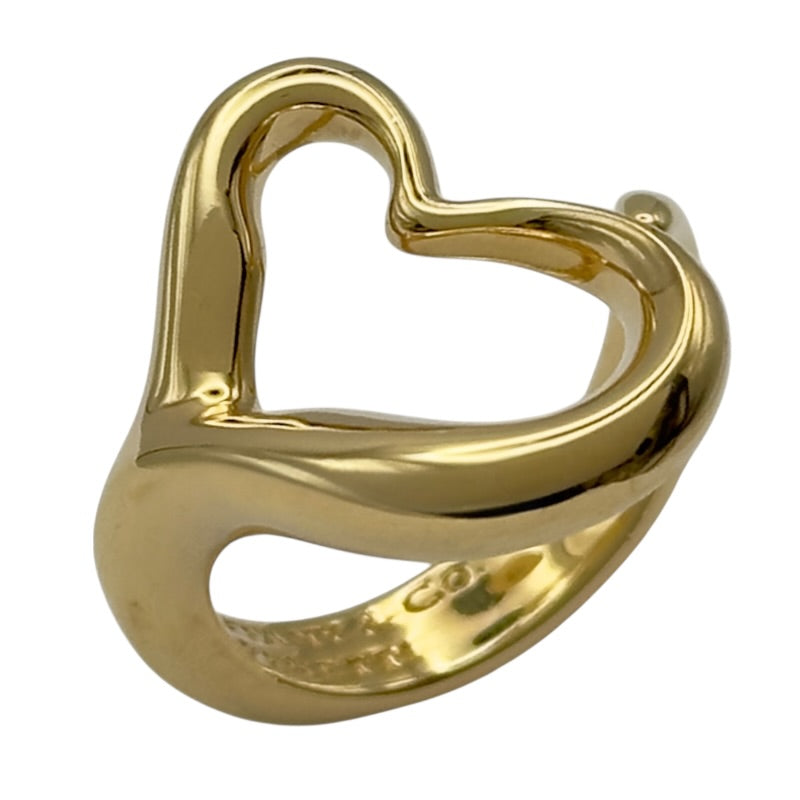 ティファニー TIFFANY＆CO オープンハートリング ゴールド 750