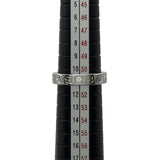 ブルガリ BVLGARI ダブルロゴリング ホワイトゴールド Au750 ジュエリー