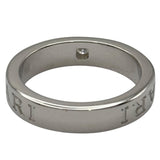 ブルガリ BVLGARI ダブルロゴリング ホワイトゴールド Au750 ジュエリー