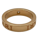 ブルガリ BVLGARI ダブルロゴリング ピンクゴールド Au750 ジュエリー
