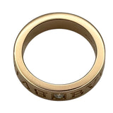 ブルガリ BVLGARI ダブルロゴリング ピンクゴールド 750 ジュエリー