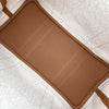 エルメス HERMES ガーデンパーティPM エレクトリック W刻 ブラウン シルバー金具 トワル レディース ハンドバッグ