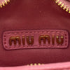 ミュウミュウ miu miu ワンダー マテラッセ ホーボー ミニバッグ 5BP078 ピンク ゴールド金具 ナッパレザー レディース ショルダーバッグ