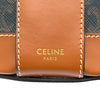 セリーヌ CELINE トリヨンフ タンブール ミディアム 195192 タン ゴールド金具 トリヨンフキャンバス/カーフ レディース ショルダーバッグ