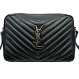 サンローラン SAINT LAURENT パリ ルーカメラバッグ 612544 ブラック シルバー金具 レザー レディース ショルダーバッグ