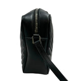 サンローラン SAINT LAURENT パリ ルーカメラバッグ 612544 ブラック シルバー金具 レザー レディース ショルダーバッグ