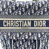 クリスチャン・ディオール Christian Dior オブリーク柄 バックパック ネイビー ジャガード レディース リュック・デイパック
