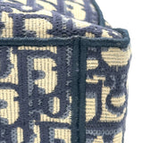 クリスチャン・ディオール Christian Dior オブリーク柄 バックパック ネイビー ジャガード レディース リュック・デイパック