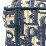 クリスチャン・ディオール Christian Dior オブリーク柄 バックパック ネイビー ジャガード レディース リュック・デイパック