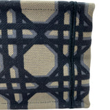 クリスチャン・ディオール Christian Dior ブックトート スモール MM1265ZZAU ネイビー/アイボリー コットン レディース トートバッグ