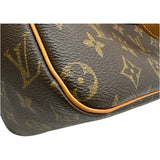 ルイ・ヴィトン LOUIS VUITTON シテMM M51182 ブラウン モノグラムキャンバス レディース ハンドバッグ