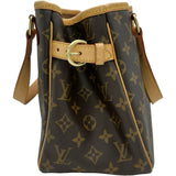 ルイ・ヴィトン LOUIS VUITTON バティニョール M51156 ブラウン モノグラムキャンバス レディース トートバッグ