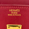 エルメス HERMES バーキン25 □R刻印 ルージュヴィフ ゴールド金具 タデラクト レディース ハンドバッグ