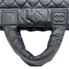 シャネル CHANEL コココクーン トートPM A48610 13番台 ブラック ナイロン レディース トートバッグ