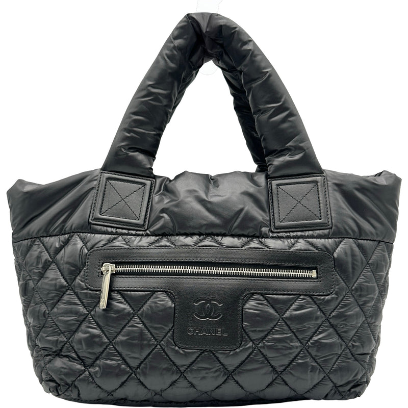 シャネル CHANEL コココクーン トートPM A48610 13番台 ブラック