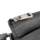 グッチ GUCCI GGナイロンショルダーバッグ 510342 ブラック　シルバー金具 GGナイロン メンズ ショルダーバッグ