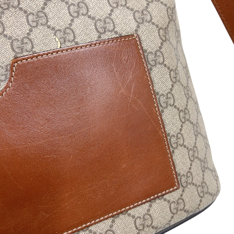 グッチ GUCCI GGスプリームホーボーバッグ 414930 ベージュ ゴールド