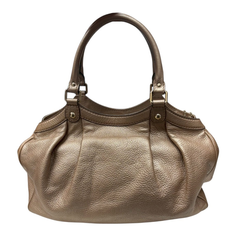グッチ GUCCI スーキーレザートートバッグ 211944 ピンクゴールド