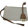マイケル・コース MICHAEL KORS トートバッグ 30F6GH3T3V ホワイト ポリ塩化ビニル レディース トートバッグ