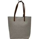 マイケル・コース MICHAEL KORS トートバッグ 30F6GH3T3V ホワイト ポリ塩化ビニル レディース トートバッグ
