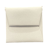 エルメス HERMES バスティア W刻印 ニューグリペール エプソン ユニセックス コインケース