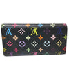 ルイ・ヴィトン LOUIS VUITTON ミュルティクレ4 M93732 ブラック マルチカラー PVC ユニセックス キーホルダー