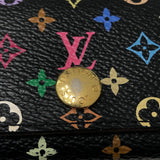 ルイ・ヴィトン LOUIS VUITTON ミュルティクレ4 M93732 ブラック マルチカラー PVC ユニセックス キーホルダー