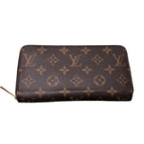 ルイ・ヴィトン LOUIS VUITTON ジッピーウォレット M42616 ブラウン モノグラム ユニセックス 長財布