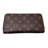 ルイ・ヴィトン LOUIS VUITTON ジッピーウォレット M42616 ブラウン モノグラム ユニセックス 長財布