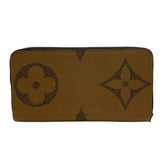 ルイ・ヴィトン LOUIS VUITTON ジッピー・ウォレット M69353 ブラウン ゴールド金具 モノグラム・ジャイアント・リバース ユニセックス 長財布