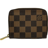 ルイ・ヴィトン LOUIS VUITTON ジッピー・コインパース N63070 ブラウン ダミエ・エベヌ レディース コインケース