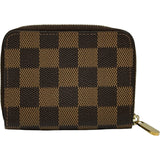 ルイ・ヴィトン LOUIS VUITTON ジッピー・コインパース N63070 ブラウン ダミエ・エベヌ レディース コインケース