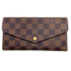 ルイ・ヴィトン LOUIS VUITTON ポルトフォイユ・サラ N63209 ダミエ PVC レディース 長財布