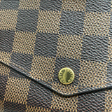 ルイ・ヴィトン LOUIS VUITTON ポルトフォイユ・サラ N63209 ダミエ PVC レディース 長財布