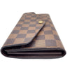 ルイ・ヴィトン LOUIS VUITTON ポルトフォイユ・サラ N63209 ダミエ PVC レディース 長財布