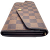 ルイ・ヴィトン LOUIS VUITTON ポルトフォイユ・サラ N63209 ダミエ PVC レディース 長財布