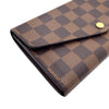 ルイ・ヴィトン LOUIS VUITTON ポルトフォイユ・サラ N63209 ダミエ PVC レディース 長財布