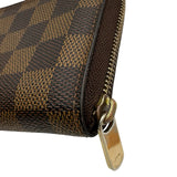 ルイ・ヴィトン LOUIS VUITTON ジッピー・コイン パース N63070 ブラウン ダミエキャンバス ユニセックス コインケース