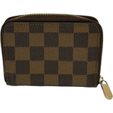 ルイ・ヴィトン LOUIS VUITTON ジッピー・コイン パース N63070 ブラウン ダミエキャンバス ユニセックス コインケース