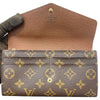 ルイ・ヴィトン LOUIS VUITTON ポルトフォイユ・サラ M60531 ブラウン PVC レディース 長財布