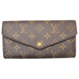 ルイ・ヴィトン LOUIS VUITTON ポルトフォイユ・サラ M60531 ブラウン PVC レディース 長財布