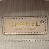 シャネル CHANEL ココマーク ラウンドハンドバッグ 25番台 ブラック ゴールド金具 カーフ レディース ハンドバッグ