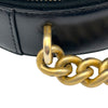 シャネル CHANEL ココマーク ラウンドハンドバッグ 25番台 ブラック ゴールド金具 カーフ レディース ハンドバッグ