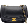 シャネル CHANEL ダイアナ23 28番台 ブラック ゴールド金具 ラム レディース ショルダーバッグ