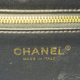 シャネル CHANEL ダイアナ23 28番台 ブラック ゴールド金具 ラム レディース ショルダーバッグ