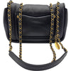 シャネル CHANEL ダイアナ23 28番台 ブラック ゴールド金具 ラム レディース ショルダーバッグ