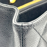 シャネル CHANEL GSTチェーントートバッグ A50995 14番台 ブラック ゴールド金具 キャビア レディース トートバッグ