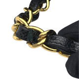 シャネル CHANEL GSTチェーントートバッグ A50995 14番台 ブラック ゴールド金具 キャビア レディース トートバッグ