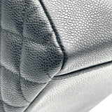 シャネル CHANEL GSTチェーントートバッグ A50995 14番台 ブラック ゴールド金具 キャビア レディース トートバッグ