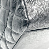 シャネル CHANEL GSTチェーントートバッグ A50995 14番台 ブラック ゴールド金具 キャビア レディース トートバッグ